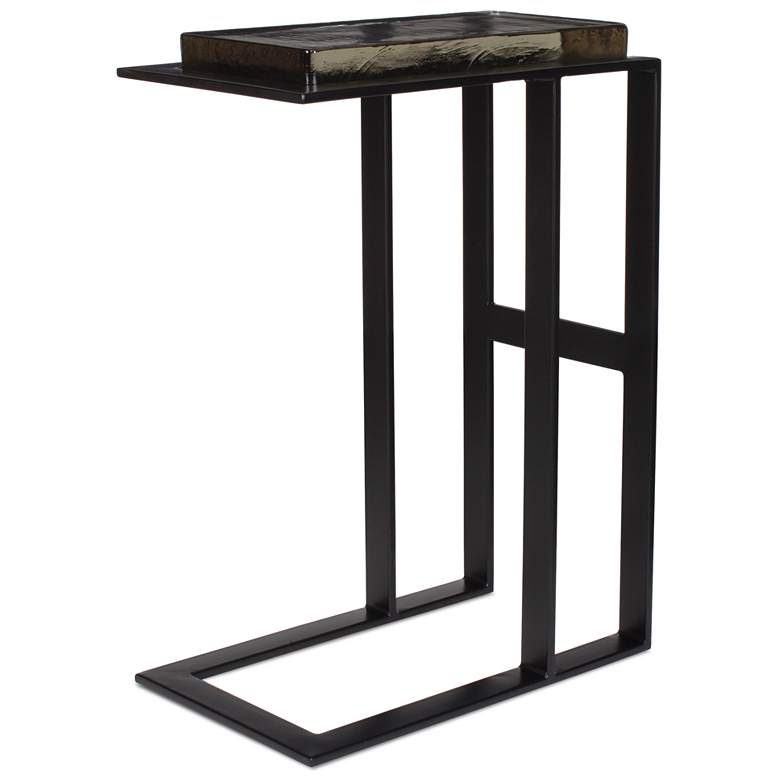 Image 2 Uttermost Soma 25 1/2" High Black Accent Table