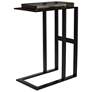 2_Uttermost Soma 25 1/2" High Black Accent Table