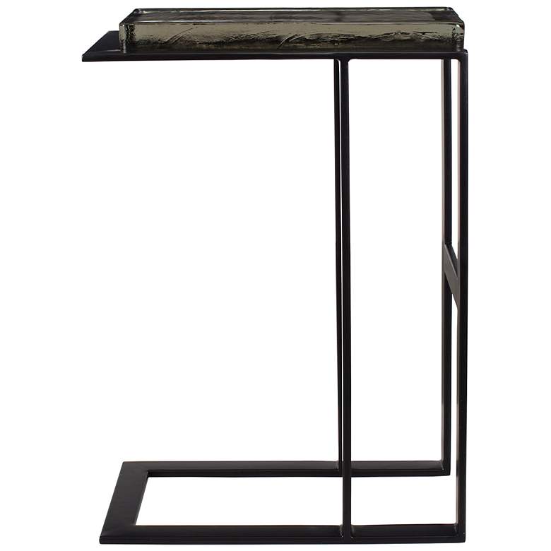 Image 5 Uttermost Soma 25 1/2" High Black Accent Table more views