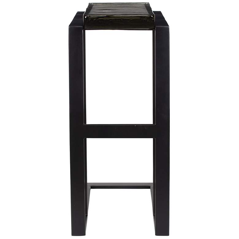 Image 6 Uttermost Soma 25 1/2" High Black Accent Table more views