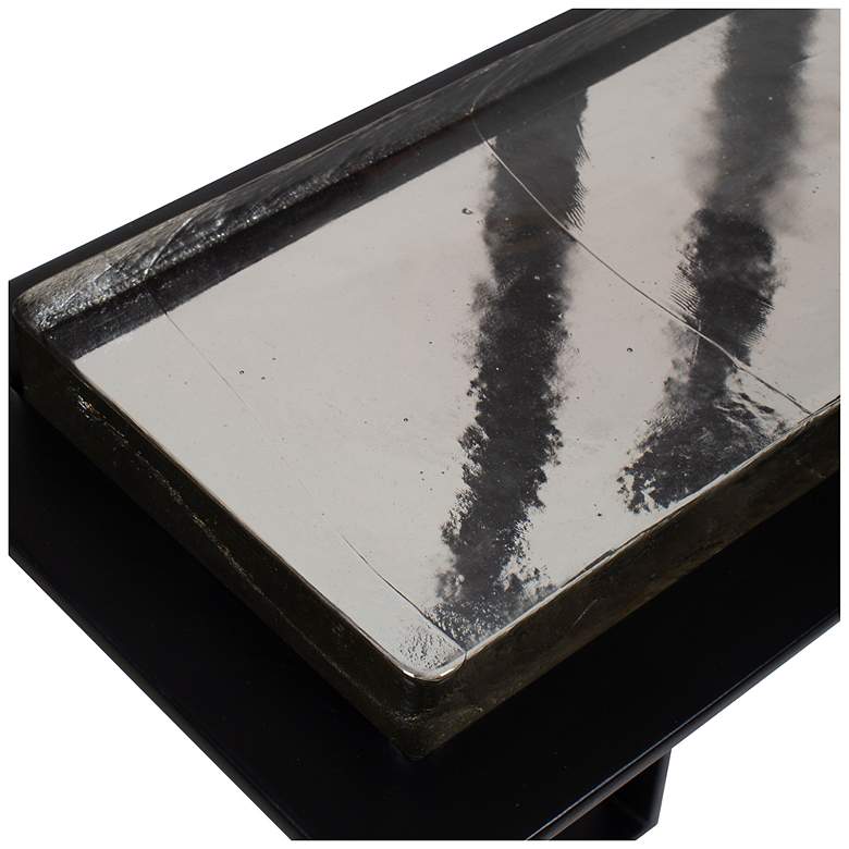 Image 7 Uttermost Soma 25 1/2" High Black Accent Table more views