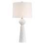 2_Uttermost Sonata 36" High Stone Ivory Ceramic Table Lamp