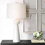1_Uttermost Sonata 36" High Stone Ivory Ceramic Table Lamp