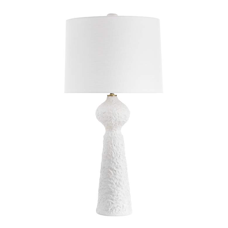 Image 4 Uttermost Sonata 36" High Stone Ivory Ceramic Table Lamp more views