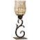 Uttermost Sorel Bronze Pillar Candle Holder Set of 2