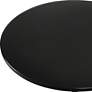 Uttermost Spector 11 3/4" Wide Black Round Accent Table