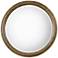 Uttermost Spera Antiqued Gold 42 1/4" Round Wall Mirror