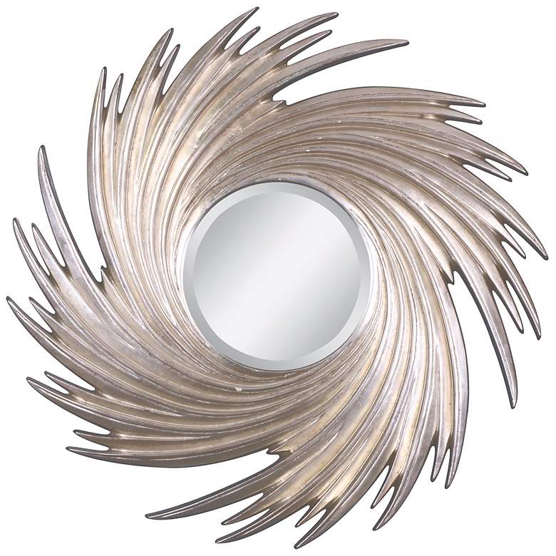 Image 1 Uttermost Spiral Flow 38 1/4" Wide Wall Mirror