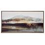 3_Uttermost Splash of Land 50" Wide Framed Canvas Wall Art