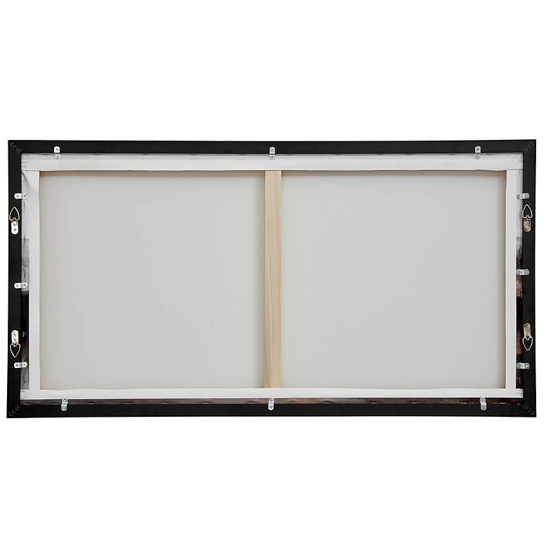 Image 6 Uttermost Splash of Land 50" Wide Framed Canvas Wall Art more views