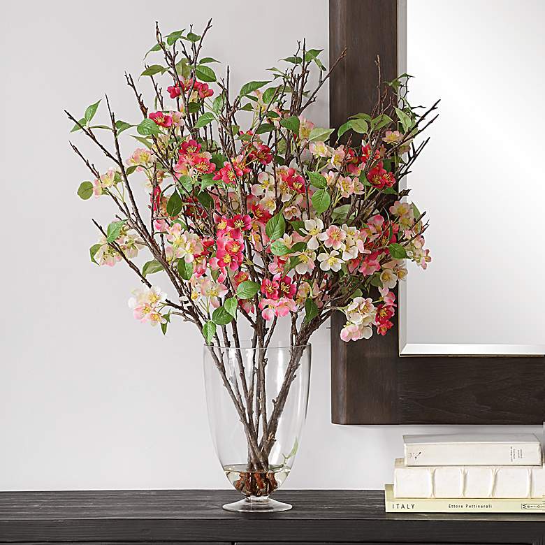 Image 1 Uttermost Spring Blooms 35 1/4" High Centerpiece