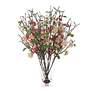 2_Uttermost Spring Blooms 35 1/4" High Faux Flowers Centerpiece