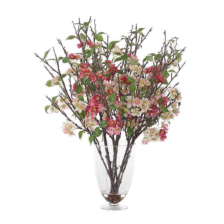Image 3 Uttermost Spring Blooms 35 1/4" High Faux Flowers Centerpiece more views