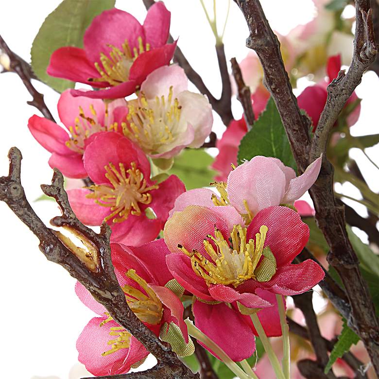 Image 4 Uttermost Spring Blooms 35 1/4" High Faux Flowers Centerpiece more views