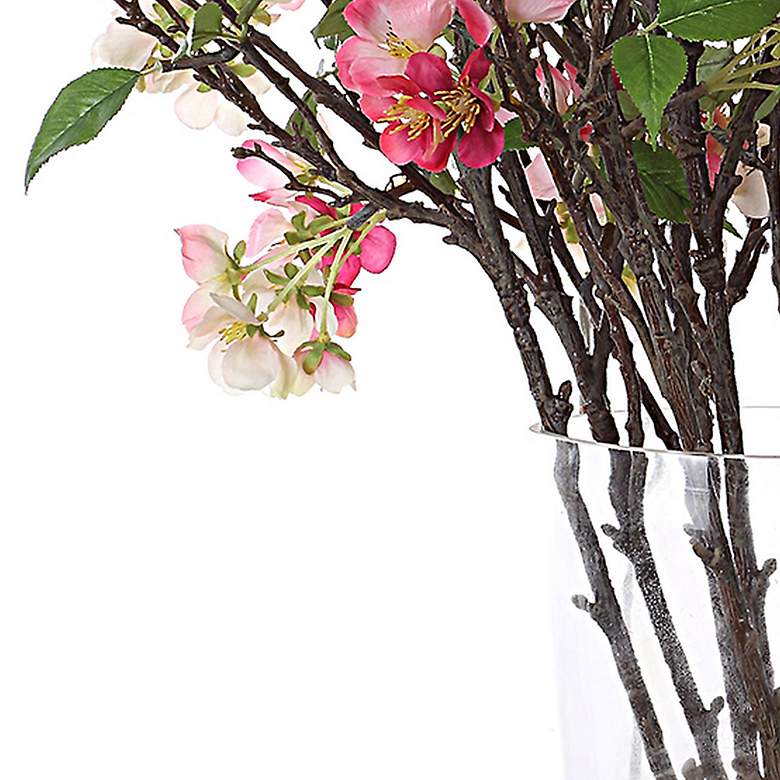 Image 5 Uttermost Spring Blooms 35 1/4" High Faux Flowers Centerpiece more views
