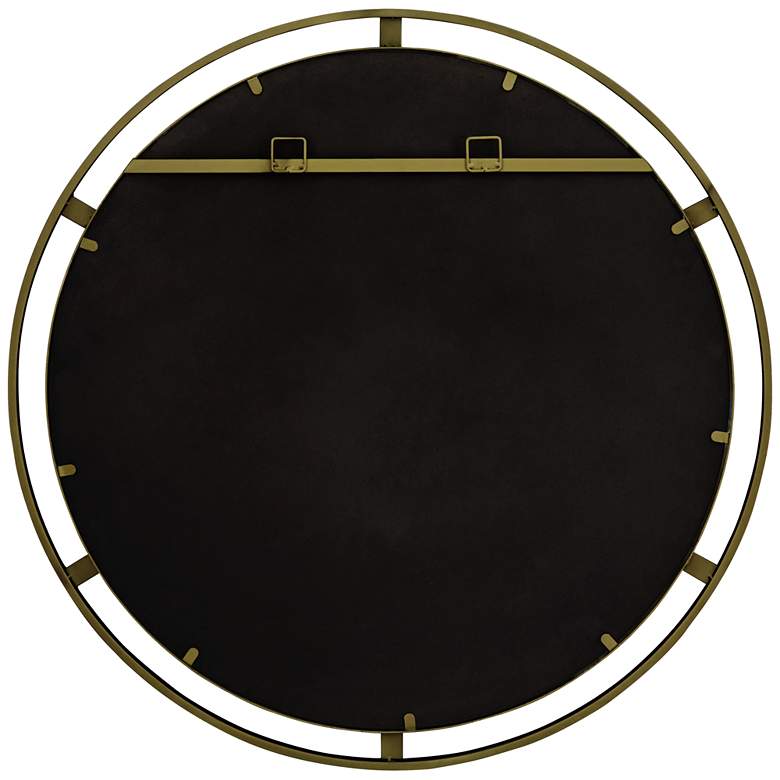 Image 7 Uttermost Starbird Bronze and Gold 34" Round Wall Mirror more views