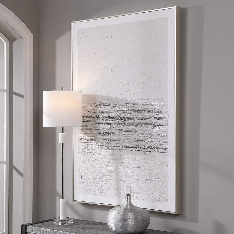 Image 2 Uttermost Stardust 48" High Framed Canvas Wall Art