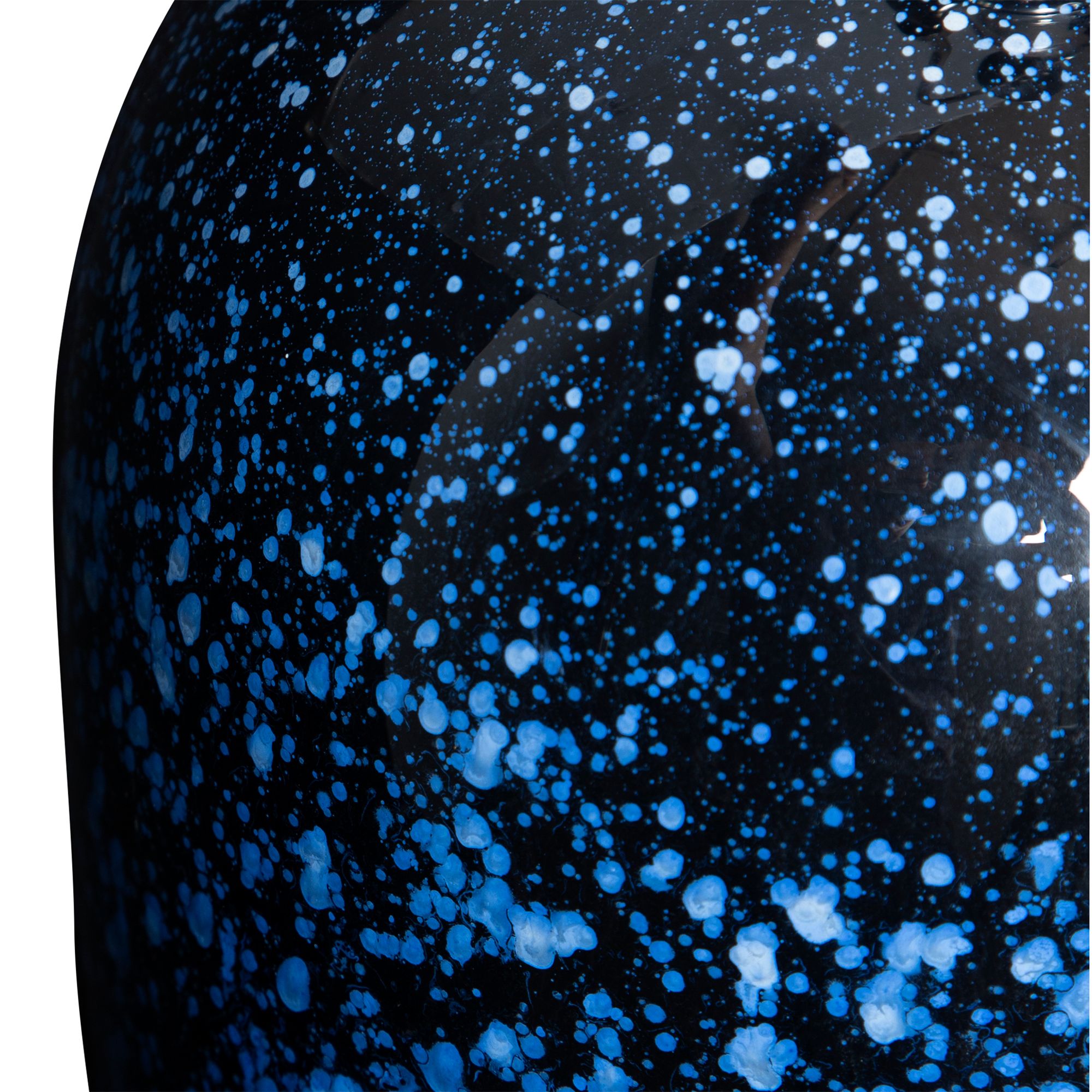 Image 5 Uttermost Stargazer 31" High Modern Blue Art Glass Table Lamp more views