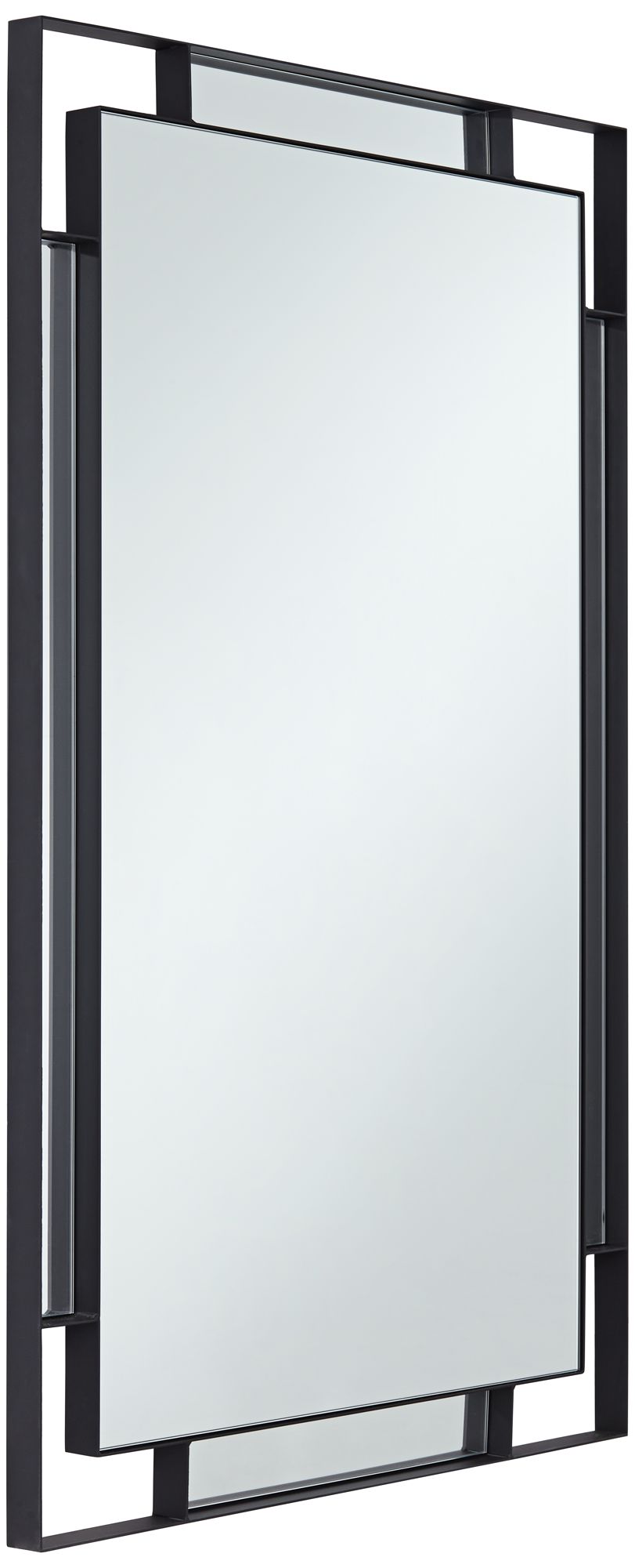 Image 6 Uttermost Stellan Black 24 1/2" x 38" Rectangular Wall Mirror more views