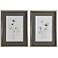 Uttermost Stem Illusion 34" High 2-Piece Framed Wall Art Set