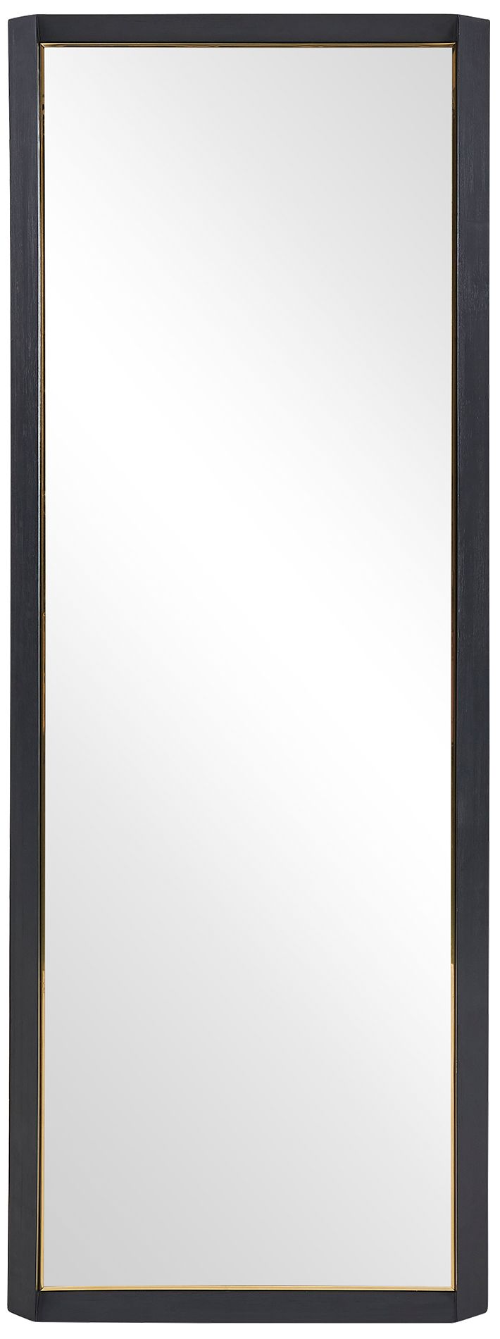 Image 2 Uttermost Stenton Black 76" Tall Mirror