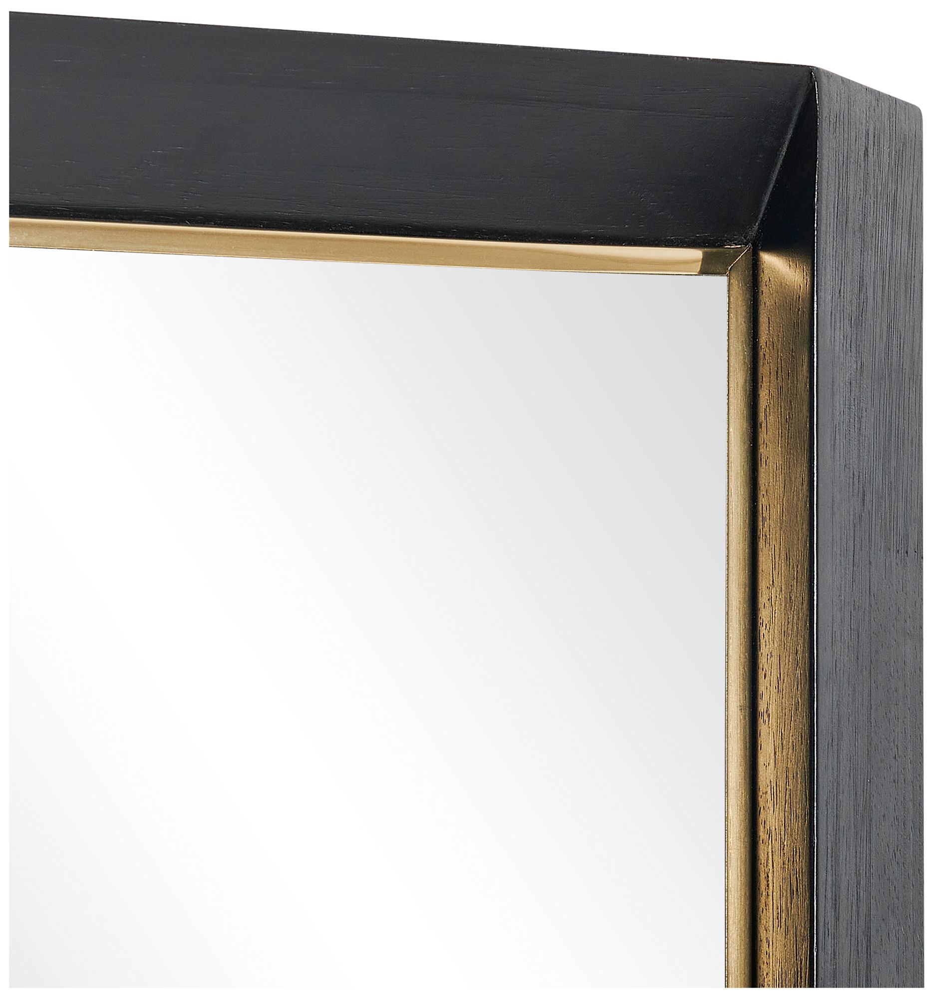 Image 5 Uttermost Stenton Black 76" Tall Mirror more views