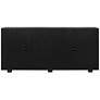 6_Uttermost Stevenson Ebony Mindi Wood 4 Door Cabinet more views