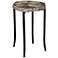 Uttermost Stiles 18 1/2" Wide Fuax Petrified Wood Finish Accent Table