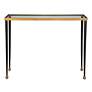 1_Uttermost Stiletto 40" Wide Black and Gold Console Table