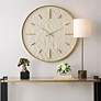Thumbnail1 of Uttermost Stone 35 3/8" Serenity Wall Clock