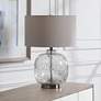 Uttermost Storm Translucent Art Glass Accent Table Lamp