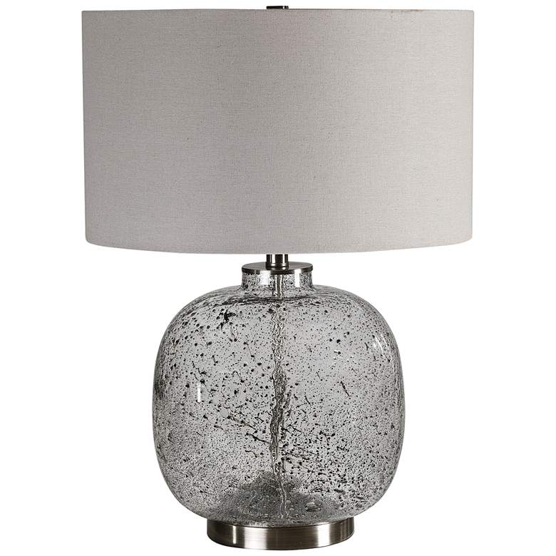 Image 3 Uttermost Storm Translucent Art Glass Accent Table Lamp more views