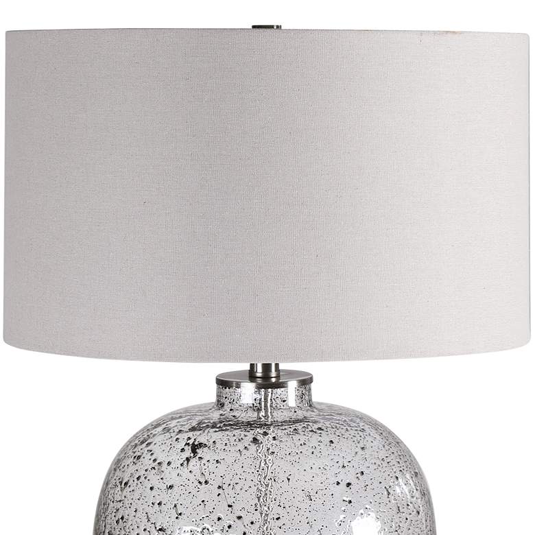 Image 5 Uttermost Storm Translucent Art Glass Accent Table Lamp more views