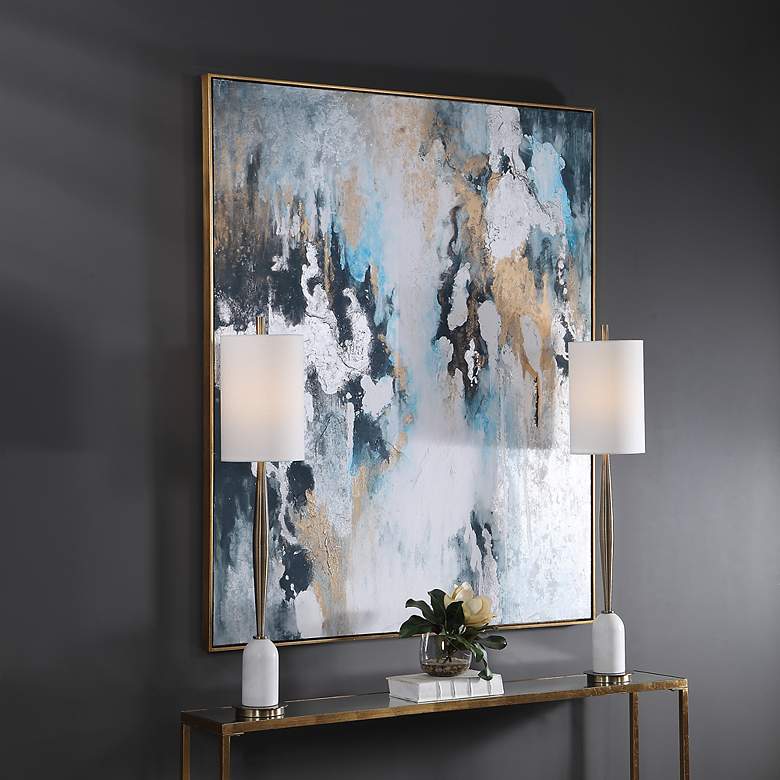 Image 5 Uttermost Stormy Seas 61" High Framed Canvas Wall Art more views