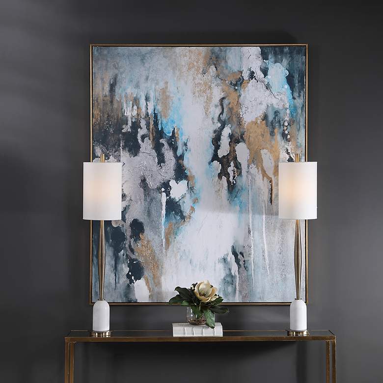 Image 7 Uttermost Stormy Seas 61" High Framed Canvas Wall Art more views