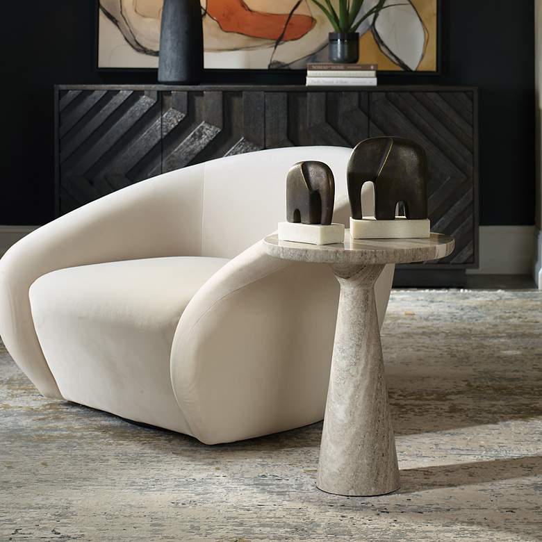 Image 1 Uttermost Stour 22" High Accent Table