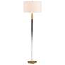 2_Uttermost Stowe 66 1/4" Black and Brass Metal Floor Lamp