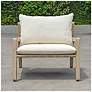 5_Uttermost Strapped Mahogany Wood Outdoor Lounge Chair more views