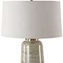 5_Uttermost Strata 26 1/4" High Tan Glaze Ceramic Table Lamp more views