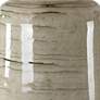7_Uttermost Strata 26 1/4" High Tan Glaze Ceramic Table Lamp more views