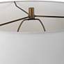 6_Uttermost Stratified Matte White Glaze Ceramic Table Lamp more views