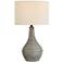 Uttermost Stratum 26 1/2" Concrete Gray Outdoor Table Lamp