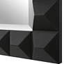 6_Uttermost Studded Matte Black 31 3/4" x 43 1/4" Wall Mirror more views
