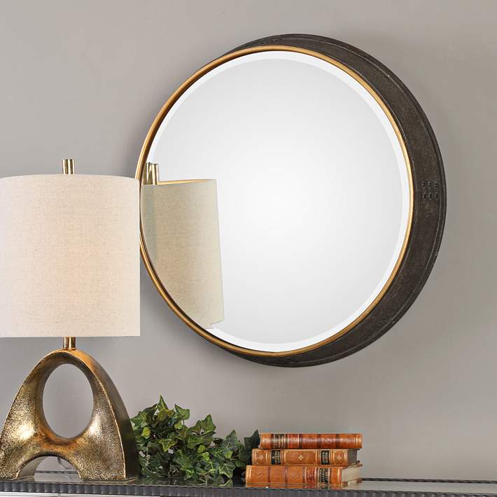 42 Round Mirrors For An Ultimate Touch - Shelterness
