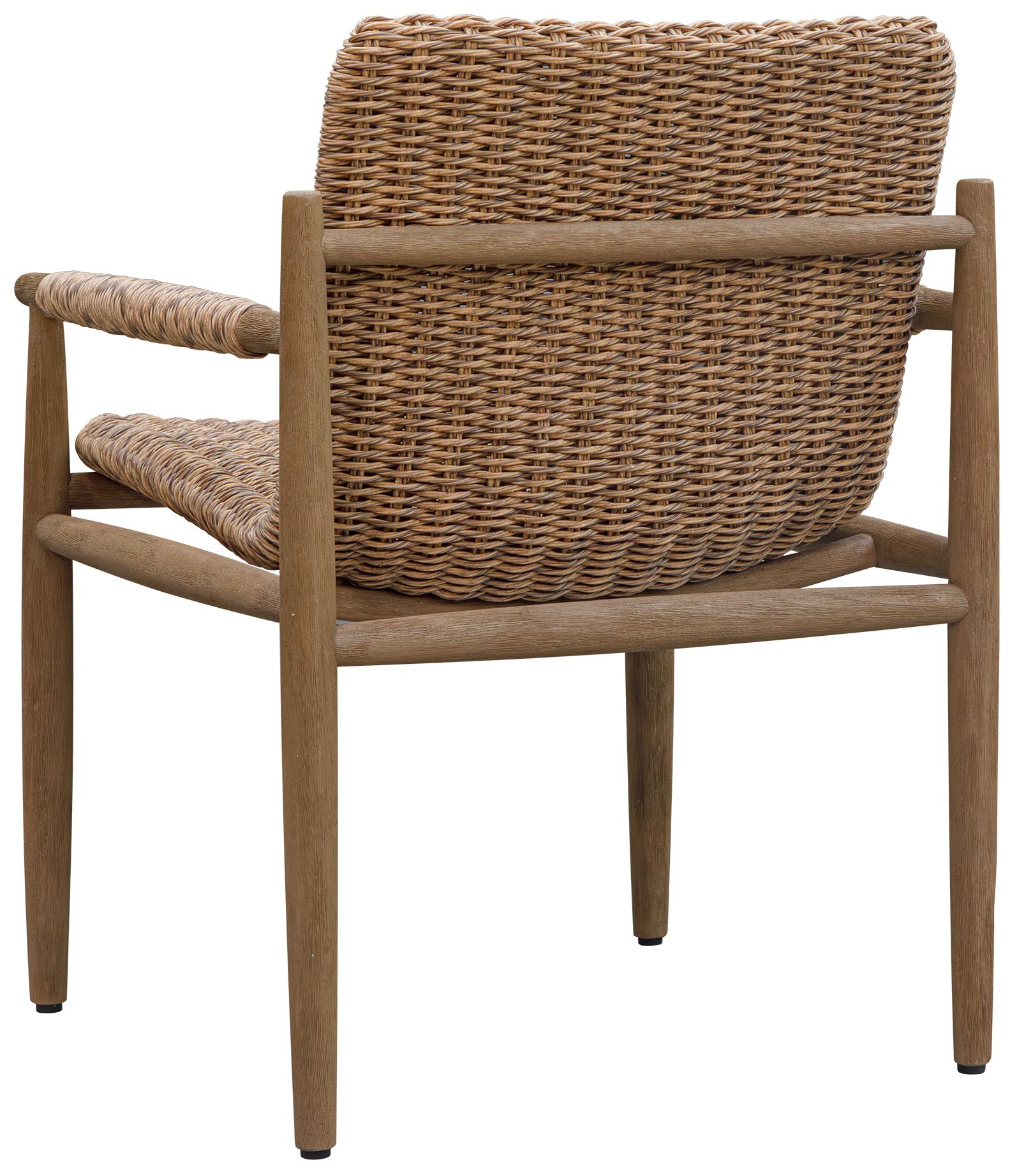 Image 5 Uttermost Sumba Golden Flax Outdoor Lounge Chair more views