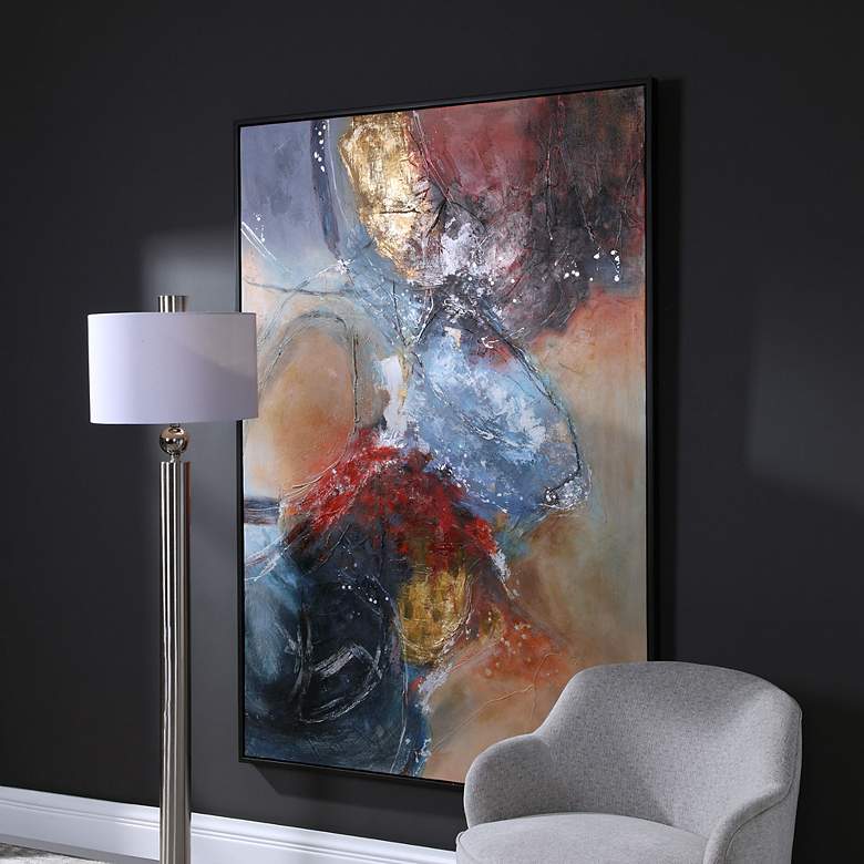 Image 3 Uttermost Summer Sunset 73 1/2" High Framed Canvas Wall Art more views