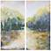 Uttermost Summer View 2-Piece 55" High Wall Art Set