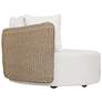 5_Uttermost Sunset Oatmeal Wicker Outdoor Swivel Day Bed more views