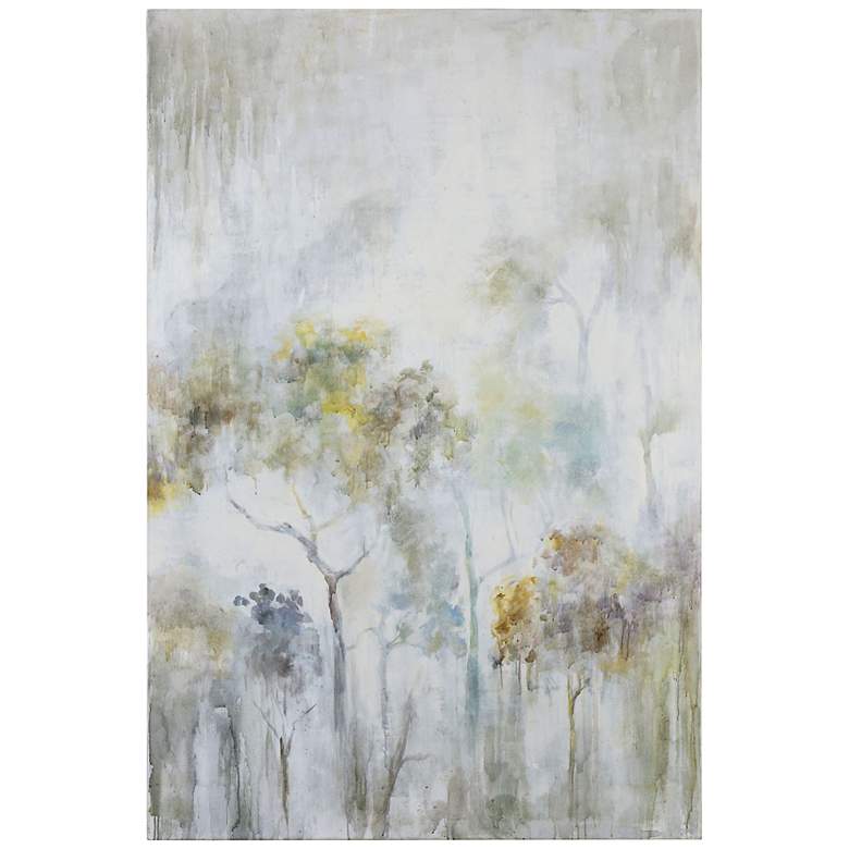 Image 1 Uttermost Sunshine Thru the Rain 48" Wide Canvas Wall Art