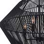 5_Uttermost Suva 28" Black Natural Rope 4-Light Modern Chandelier more views